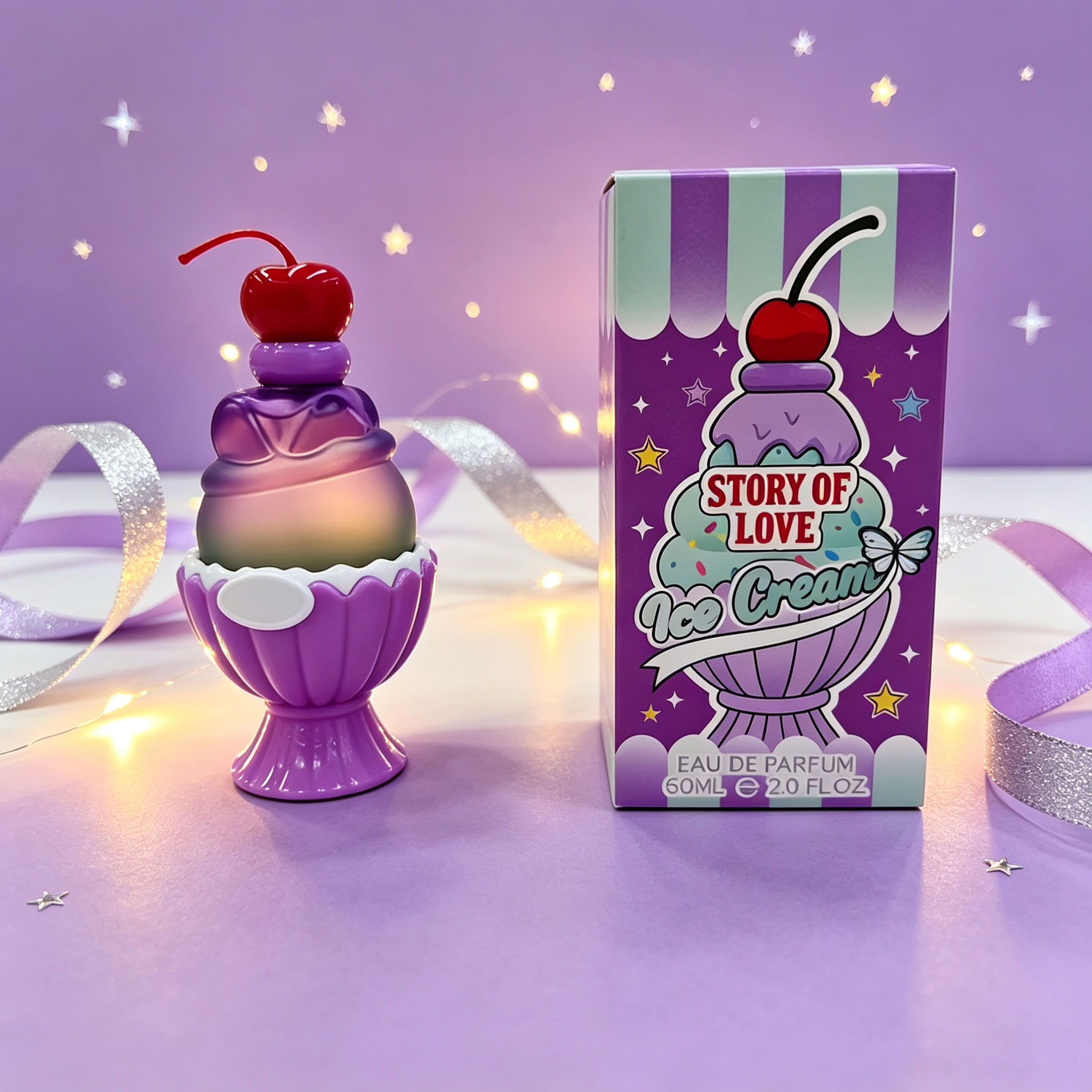 Schattig ijsvormig Eau De Parf - Perfume Floral Fragrance recensie en prijs