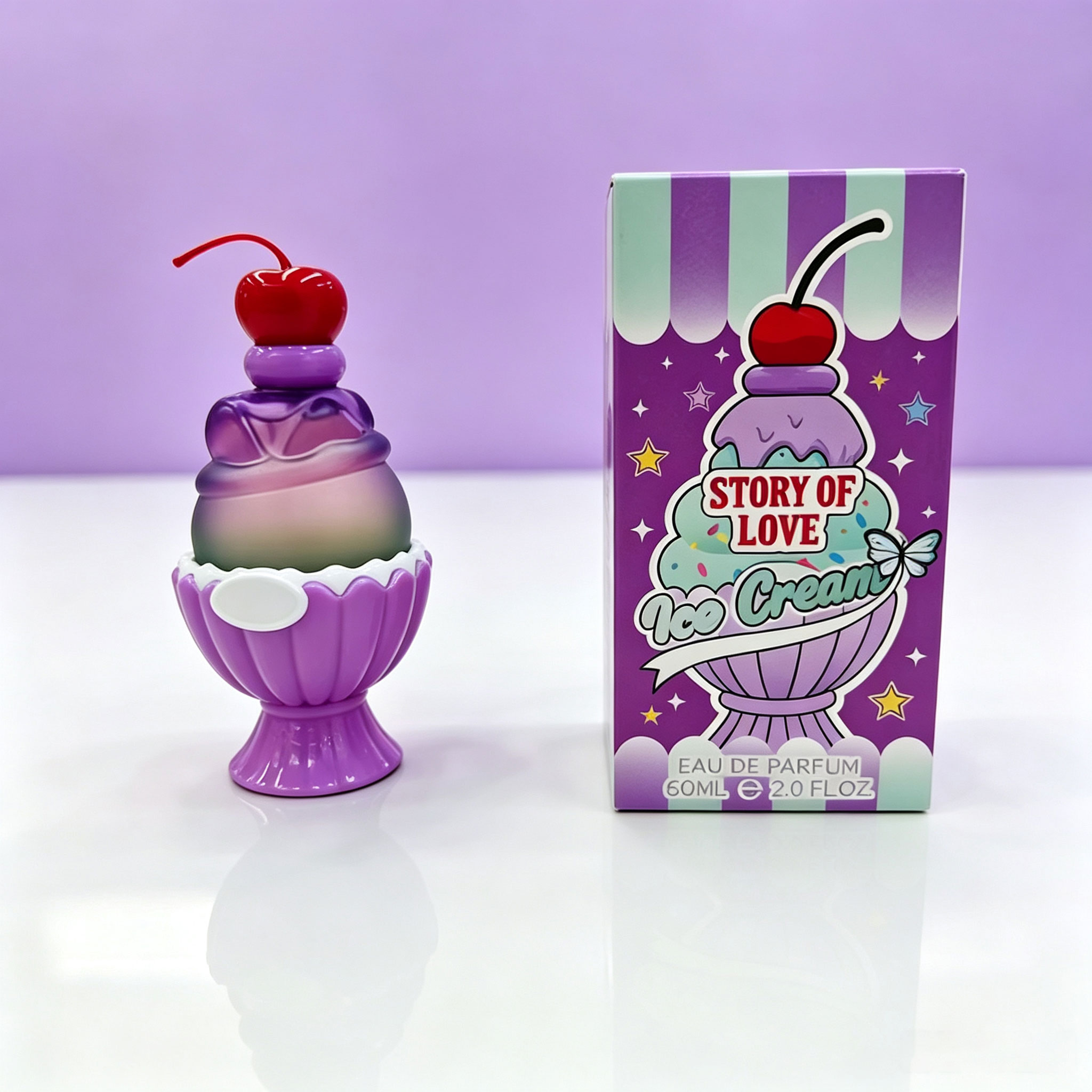 Schattig ijsvormig Eau De Parf - Perfume Floral Fragrance recensie en prijs