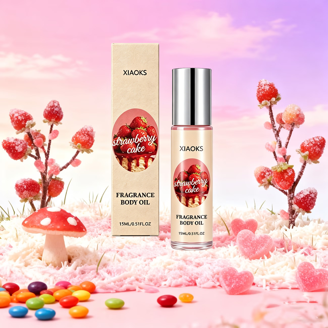 1 fles Strawberry Cake Sweet R - Perfume Floral Fragrance recensie en prijs